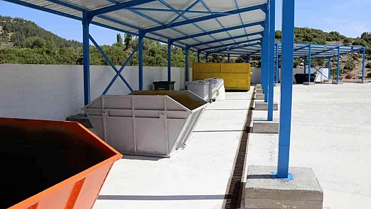 Menteşe'de atıklar tek merkezde toplanıyor