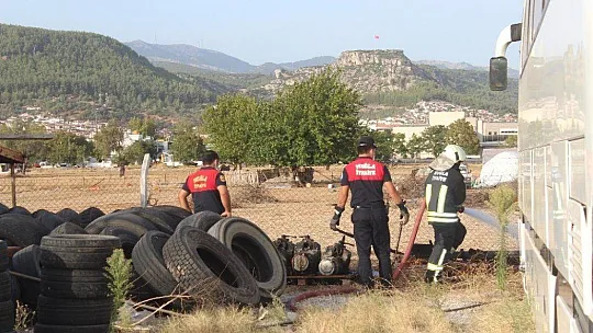 Menteşe'de aynı sokakta ikinci yangın