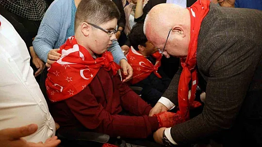 Engelli bireyler için 'asker' kınası gerçekleştirildi