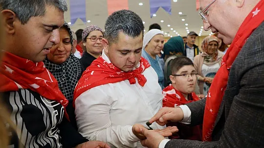 Engelli bireyler için 'asker' kınası gerçekleştirildi