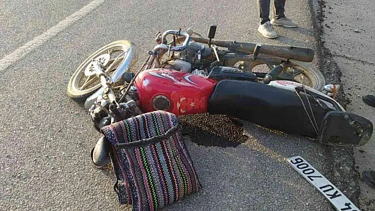 MENTEŞE'DE KAZA: MOTOSİKLET SÜRÜCÜSÜ AĞIR YARALANDI