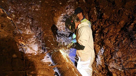 Menteşe'deki su hattı arızası giderildi