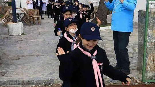 Menteşe Mutfak Kültürü Atölyesi, küçük izcileri ağırladı