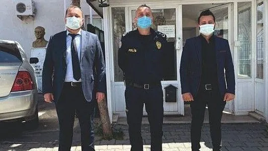 MHP Datça İlçe Yönetimi polislerin kuruluş yıldönümünü kutladı