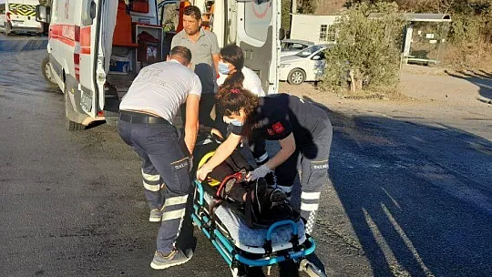 Milas-Bodrum karayolunda kaza: 1 yaralı