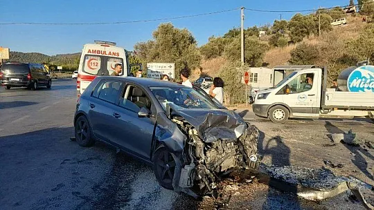 Milas-Bodrum karayolunda kaza: 1 yaralı