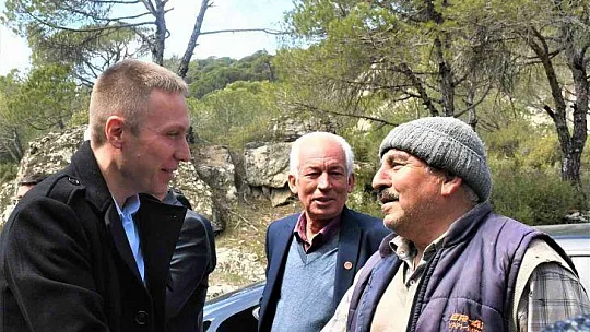 Milas Sakarkaya'da içme suyu için sondaj çalışması başlatıldı