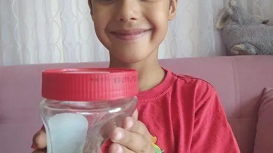 Milas'ta 'İnsan yüzlü örümcek' bulundu