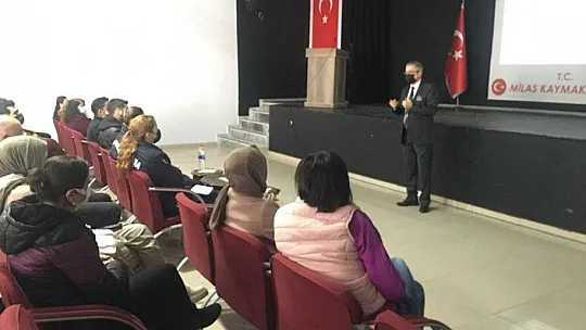 Milas'ta CİMER'in bilgilendirme toplantısı düzenlendi