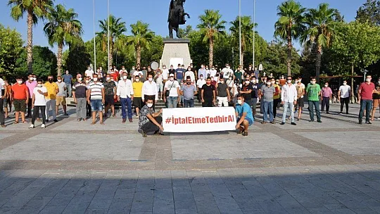 Milas'ta düğüncülerin ilginç eylemi