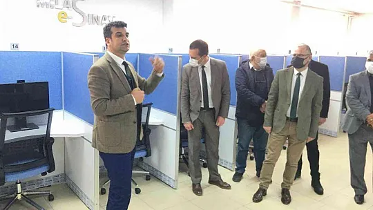 Milas'ta e-sınav merkezi açıldı