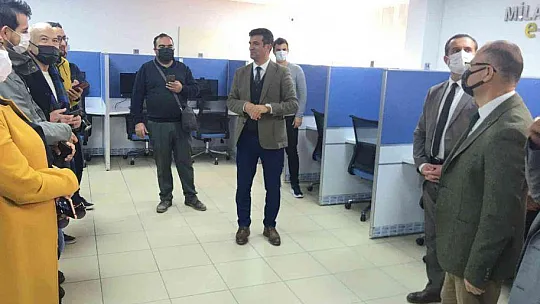 Milas'ta e-sınav merkezi açıldı