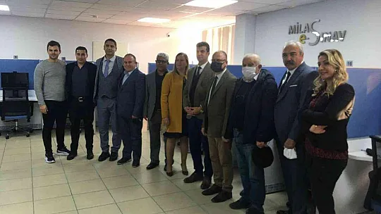 Milas'ta e-sınav merkezi açıldı