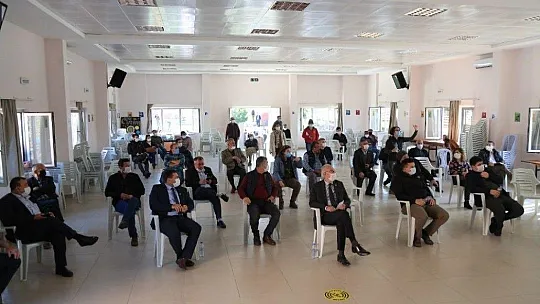 Milas'ta içme suyu baraj projesi ile ilgili yöre halkı bilgilendirildi