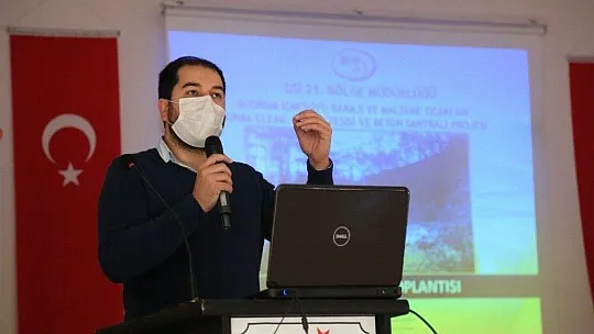 Milas'ta içme suyu baraj projesi ile ilgili yöre halkı bilgilendirildi