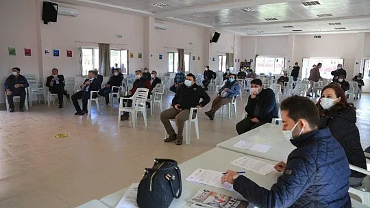 Milas'ta içme suyu baraj projesi ile ilgili yöre halkı bilgilendirildi