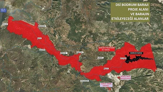 Milas'ta içme suyu baraj projesi ile ilgili yöre halkı bilgilendirildi