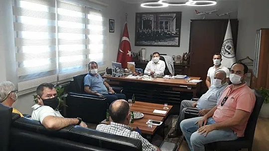 Milas'ta kamyoncular için çözüm arayışı