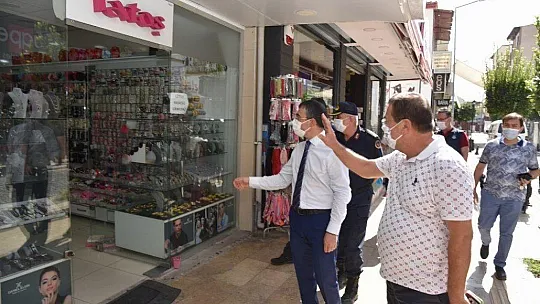 Milas'ta korona virüs denetimleri devam ediyor