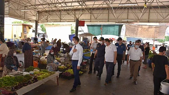 Milas'ta korona virüs denetimleri devam ediyor