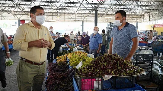 Milas'ta Kovid-19 denetimleri devam ediyor