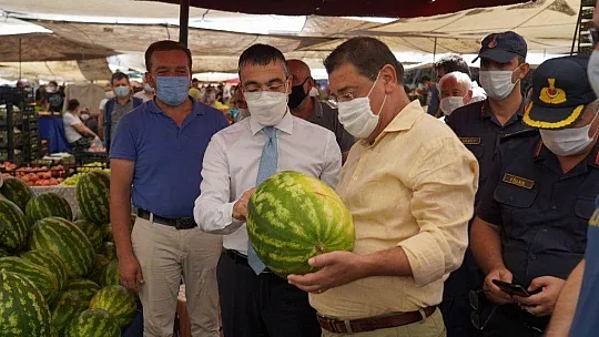 Milas'ta Kovid-19 denetimleri devam ediyor