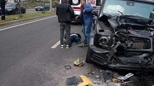 Milas'ta lüks cip karşı şeride geçti: 3 yaralı