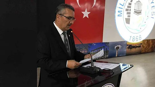 Milas'ta mahalle muhtarları, genel kurulda bir araya geldi