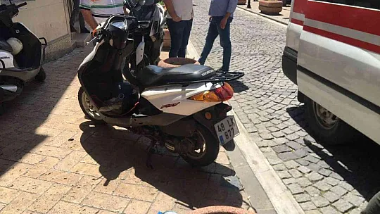Milas'ta meydana gelen motosiklet kazasında iki kişi yaralandı