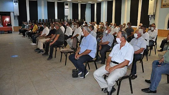 Milas'ta muhtarlar toplantısı yapıldı