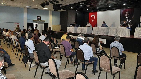 Milas'ta muhtarlar toplantısı yapıldı