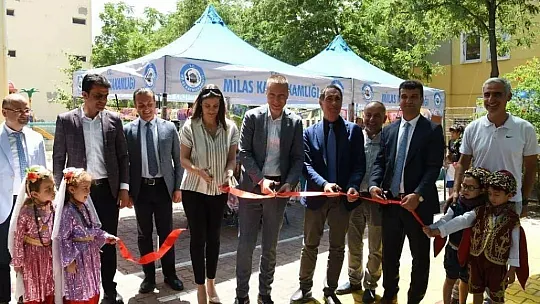 Milas'ta öğrenciler ürünlerini sergiledi