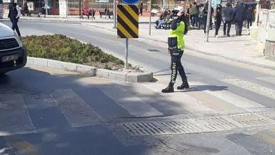 Milas'ta öncelik yayanın uygulaması yapıldı