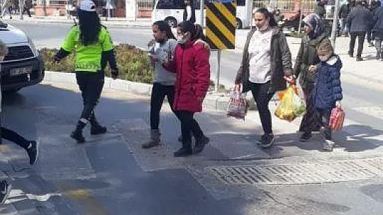 Milas'ta öncelik yayanın uygulaması yapıldı