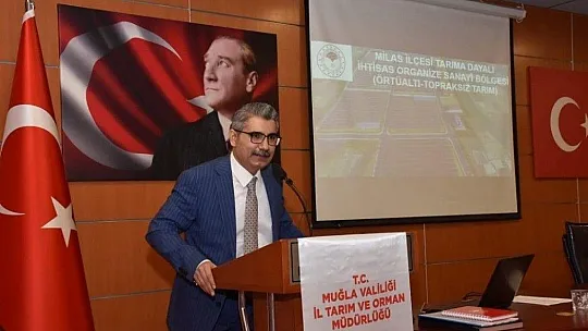 Milas'ta örtü altında topraksız tarım yapılacak
