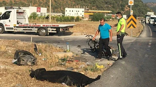 Milas'ta trafik kazası: 1 ölü
