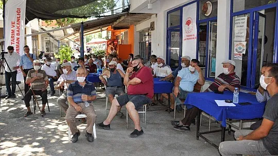 Milas'ta üreticilere yönelik toplantı düzenlendi'