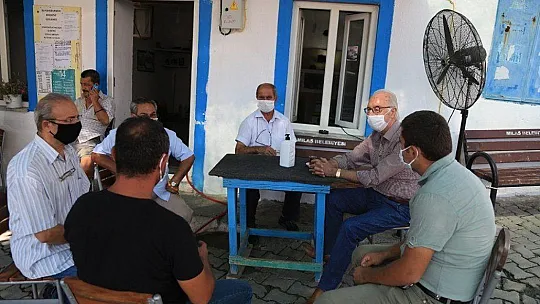 Milas'ta zeytin üreticileri halkalı leke hastalığına karşı bilgilendirildi