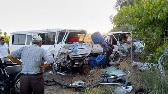 Milas'ta zincirleme trafik kazası: 2 yaralı