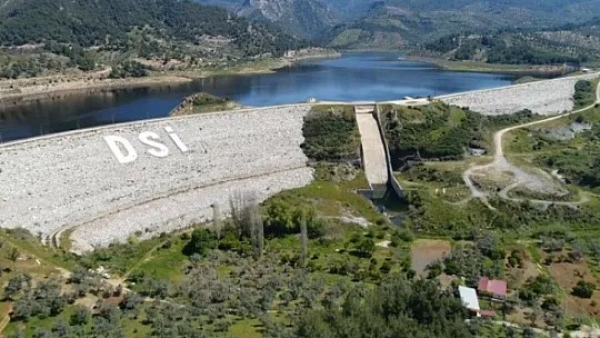Milas'taki barajlarda su sorunu yok
