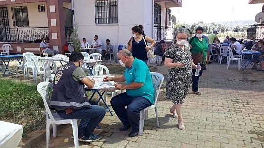 Milas'taki etkinliklerde Kovid-19 denetimi devam ediyor