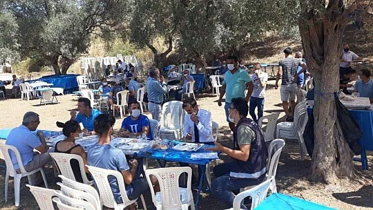 Milas'taki etkinliklerde Kovid-19 denetimi devam ediyor