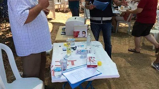 Milas'taki etkinliklerde Kovid-19 denetimi devam ediyor