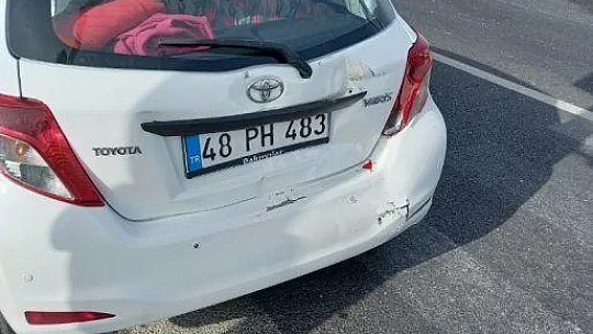 Milas'taki kaza ucuz atlatıldı