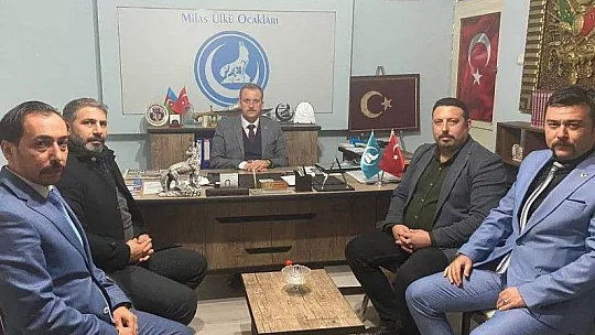Milas Ülkü Ocakları'nda görev değişimi yapıldı