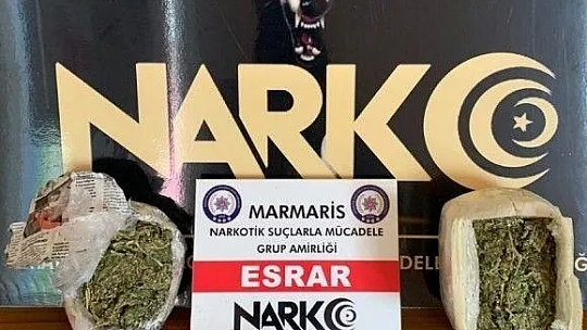 Milas ve Marmaris'te uyuşturucu operasyonu