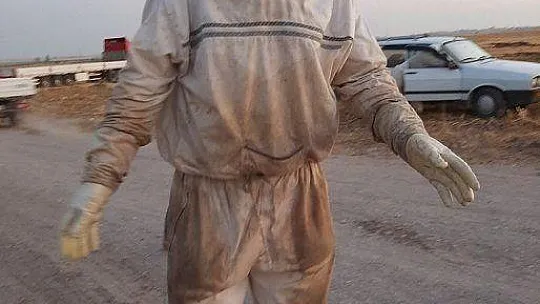 Milaslı arıcı yayla dönüşü kaza yaptı