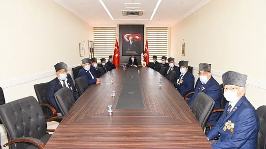 Milaslı Gazilerden Vali Orhan Tavlı'ya Ziyaret