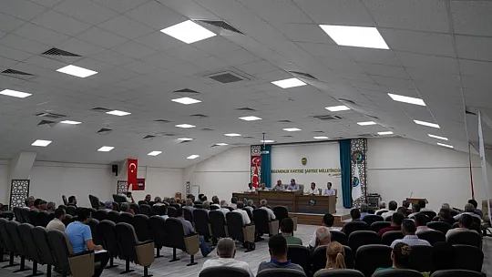 Milletvekili Otgöz ve Başkan Akdenizli, Muhtarlarla Bir Araya Geldi