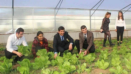 MİLLİ EĞİTİM MÜDÜRÜ ÇAY, KÖYCEĞİZ'DE TARIM UYGULAMALARINA KATILDI